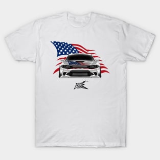 dodge charger hellcat clinched widebody T-Shirt